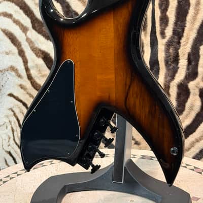 B.C. Rich Custom Shop Bich 10 2026 - Black Limba Tobacco Burst image 12
