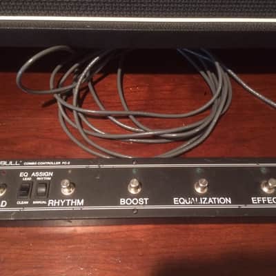 VHT Pittbull C-100-R 1993 Black EQ+Reverb 2x12 combo image 4