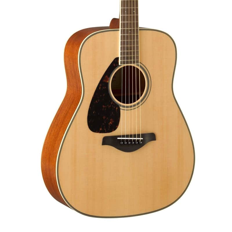 Yamaha FG820L Left-Handed Acoustic Guitar - Natural image 1