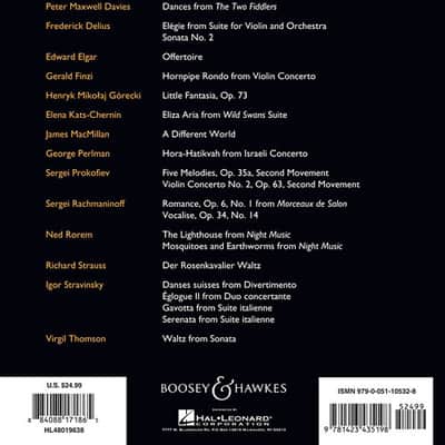 The Boosey & Hawkes Violin Anthology Boosey & Hawkes Chamber Music image 2