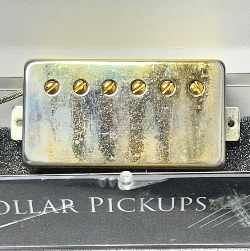 Lollar Imperial Bridge Humbucker pickup 2009 - Aged Gold 8.3k image 1