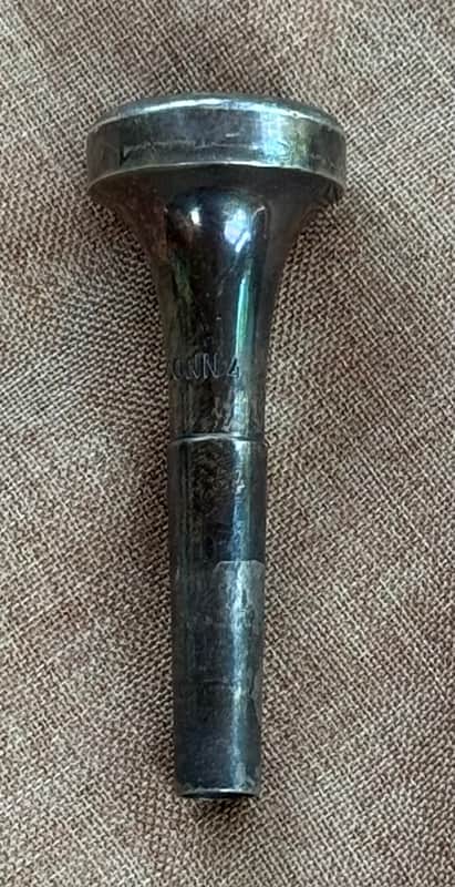 Vintage Conn 4 Mouthpiece Silverplated