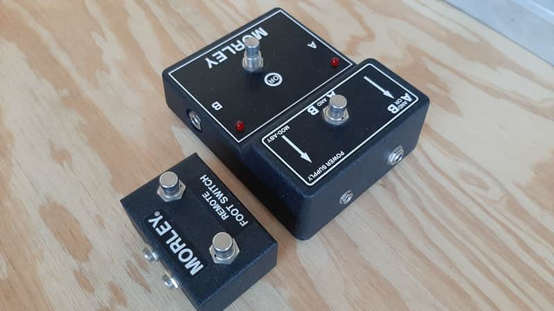 Morley ABY Switch Classic Pedal & Separate Morley On/Off Switch image 1