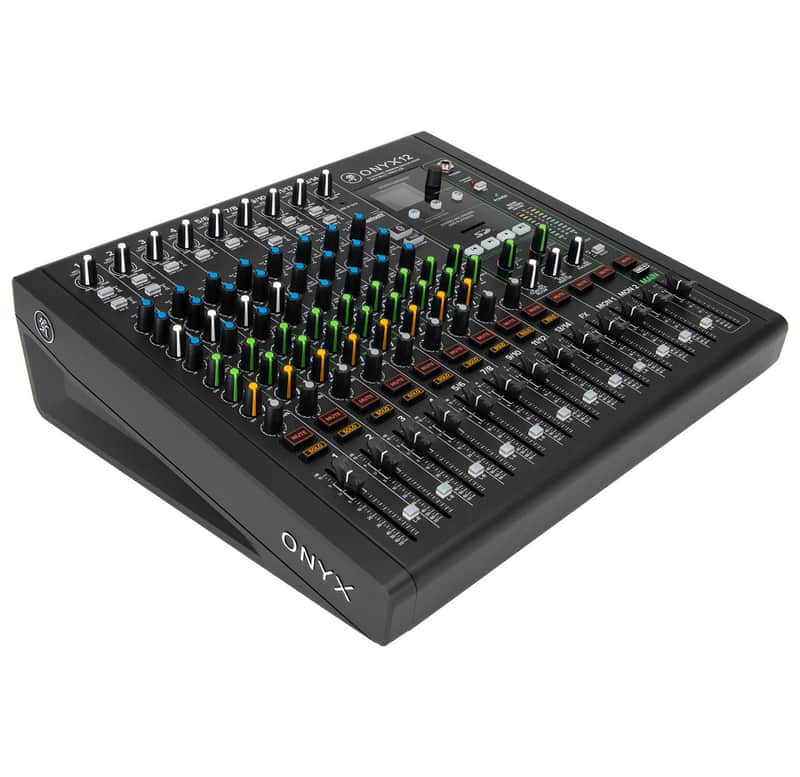 Mackie Onyx12 12-Channel Analog Mixer with Multitrack USB image 1