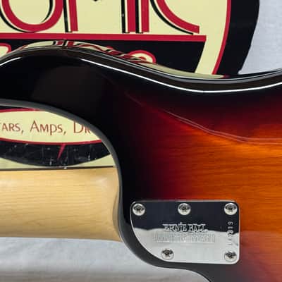 Ernie Ball Music Man USA Sterling 5 HH 5-string Bass with Case 2014 - Vintage Sunburst image 11