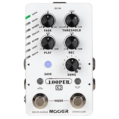 MOOER GROOVE LOOP X2　ルーパー Mooer Groove Loop X2 – United States