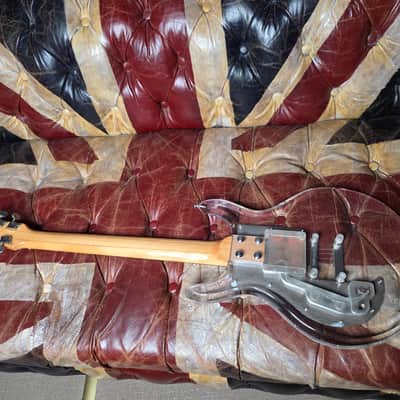 Aria Dan Armstrong SK Skeleton Original Vintage Early 70s Acrylic Lucite Plexiglass DC Gibson Open-Book Headstock Electric Guitar RARE Tune-o-Matic model MIJ Japan Matsumoku image 10
