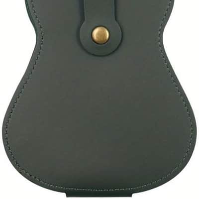 Leather Guitar Pick Holder Case,Handmade PU Leather Guitar Plectrum Holder with 18 Slots for Guitar Picks (green) image 4