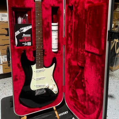 Ibanez Prestige AZ2203N Electric Guitar - Black image 1