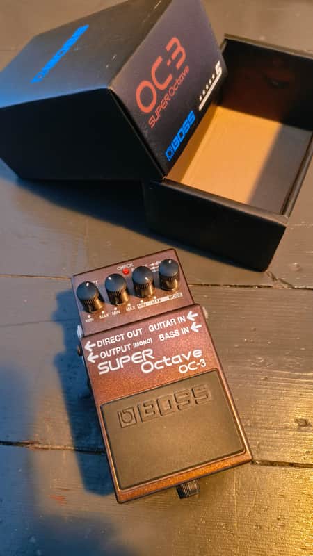 Boss OC-3 Super Octave (Dark Gray Label) 2003 - Present - Brown image 1