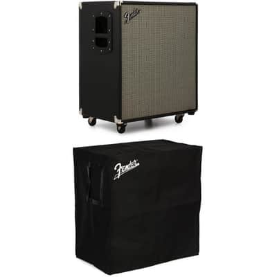Fender Rumble 410 - 4x10" 500-watt Bass Cabinet with Cover image 2
