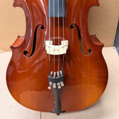 Lidl Model 40/1 3/4 Cello – Made in Czech Republic – Outfit w/ Bag, 2 Bows & Rosin – Ready to Play image 6