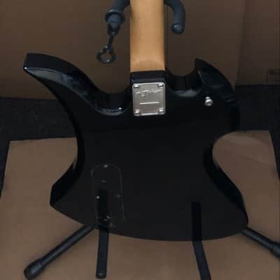 B.C. Rich Platinum Series Mockingbird 2002 - Gloss Black - Korea image 13