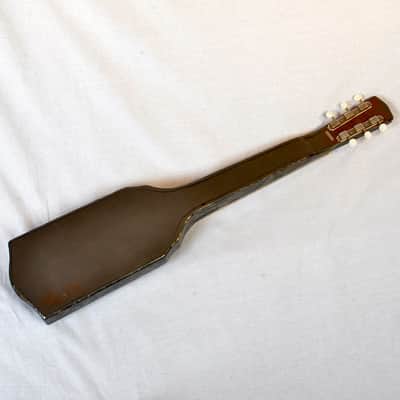 1952 National Chicagoan Lap Steel Guitar – Original Vintage Valco Era – Includes Case & Cable Adapter image 12