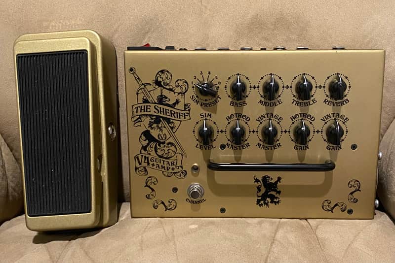 Victory Amps Sheriff V4 Amp - Gold & Black image 1