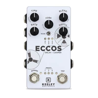 Keeley ECCOS Neo-Vintage Tape Delay 2019 - Present - White image 1