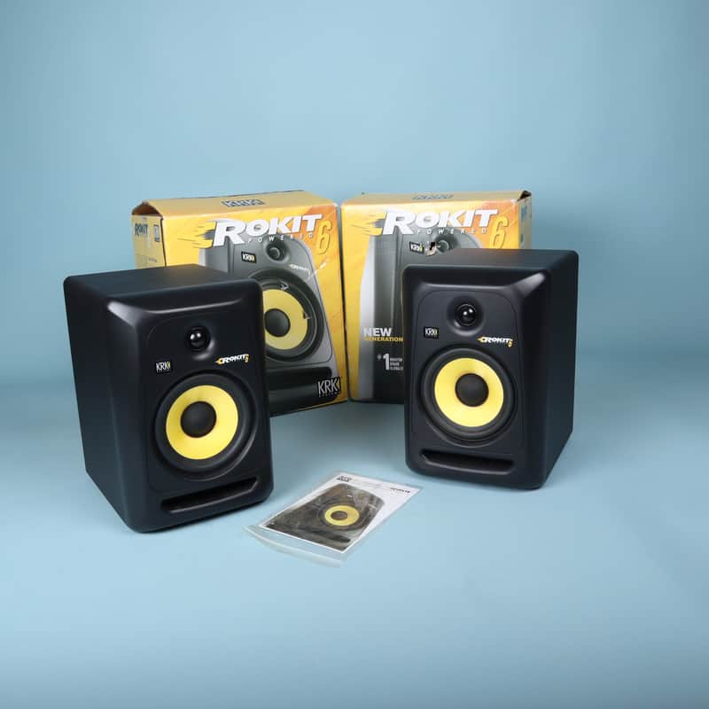 KRK Rokit 6 G3 Powered Studio Monitors (Pair) - Fair Price on Used Gear