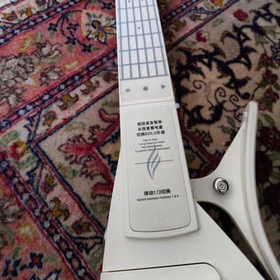 Enya Cyber-G  2026 - Smart Electric Guitar - White - Open Box image 3