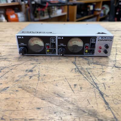 Used M-Audio DMP3 Dual Mic Preamp with AC Adaptor image 2