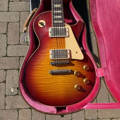 Gibson Custom Shop R9 Murphy Lab 1959 Les Paul Standard Reissue Ultra Light Aged Factory Burst LPR59ULFBNH1 image 9