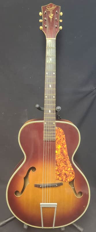 Silvertone Crest 1960s - Tobacco brown sunburst image 1