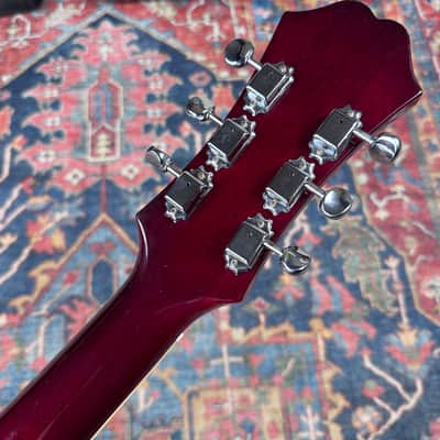 Epiphone Riviera Reissue Cherry Mini Humbuckers Peerless - 2001 image 19