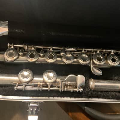 Yamaha Open Hole Flute All New Pads and Case image 2