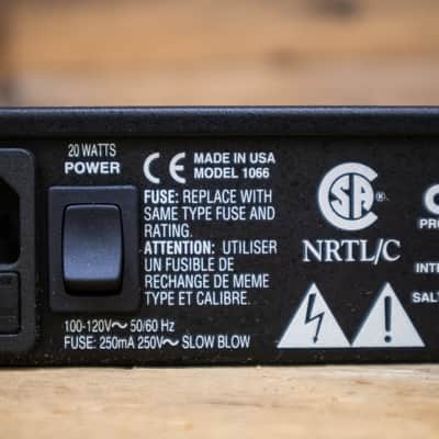 DBX 1066 Stereo Compressor Limiter Gate 2-Channel Dynamics Dual USA U286299 image 8
