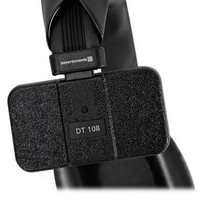 Beyerdynamic DT 108 Black 50 ohm Singe-Ear Brodcast Headset+Mic+Headphones image 6