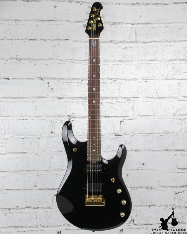 ギター musicman Jp6 limited edition 2006 2006 Music Man John Petrucci JP6 Limited Edition Black w/ Gold