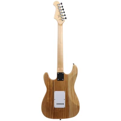 Fazley FST118CW electric guitar, Cherry Wood image 2