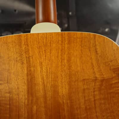 Guild Westerly Collection D-240E Flamed Mahogany w/ Gig Bag image 15
