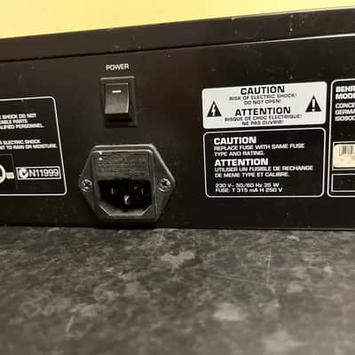 Behringer Ultragraph Pro FBQ3102 31-Band Stereo Graphic EQ 2000s - Black image 5