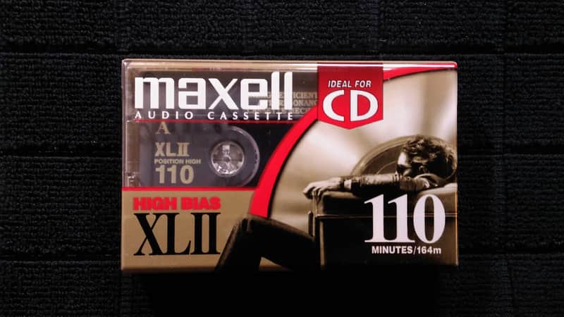Maxell XLII / 110 minute Blank Audio Cassette (SEALED) image 1