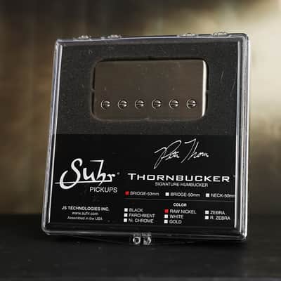 SUHR Thornbucker Bridge Lead 53mm Humbucker Pickup RAW NICKEL Pete Thorn image 1