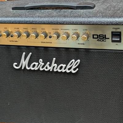 Marshall DSL40CR 2-Channel 40-Watt 1x12" Guitar Combo 2018 - Present - Black image 2