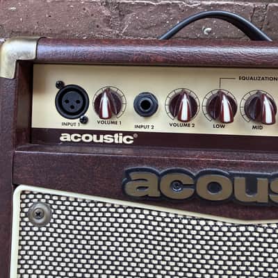 Acoustic A15V 15-Watt Acoustic Instrument/Vocal Combo Amp w/ Chorus – Used image 4