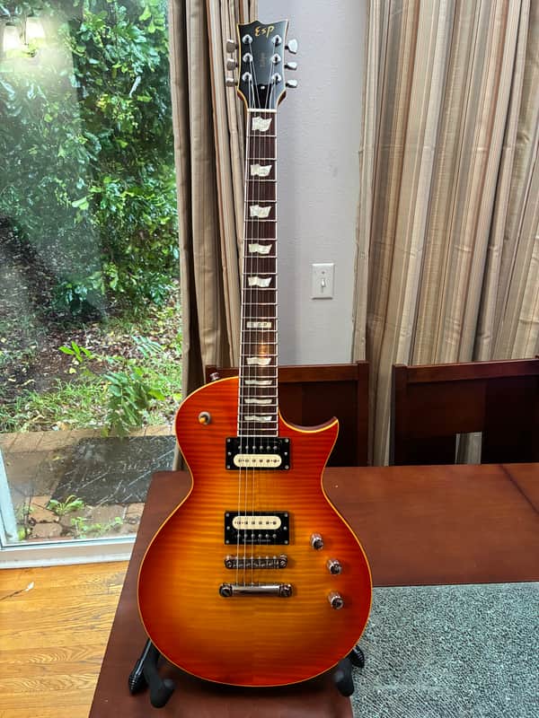 ESP Standard Eclipse-II FM 2006 Vintage Honey Burst image 1