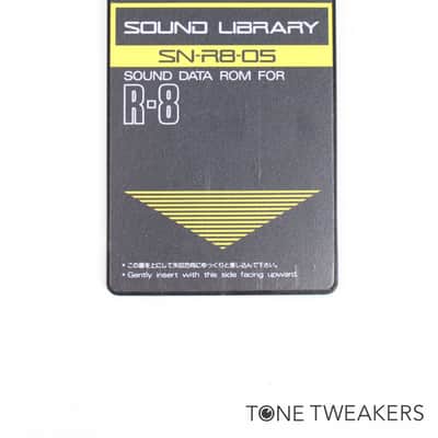 Roland SN-R8-05 Jazz Sound Library Data ROM Card for R-8 VINTAGE GEAR DEALER