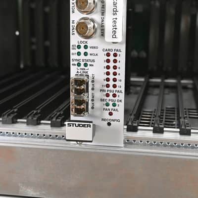 Studer D23m I/O System w/ A-Link HD Card, Fan Module, and Filter Module CG01BZK image 17