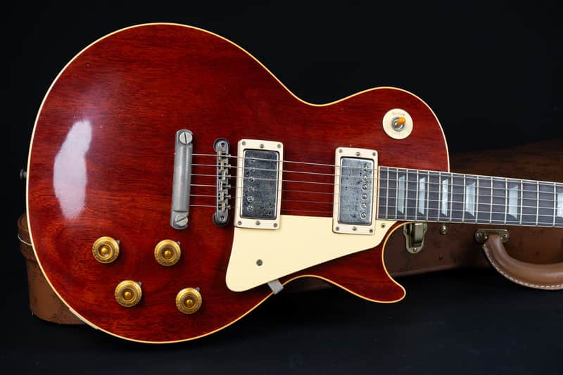 Gibson 1957 Les Paul Standard Mahogany Top Ultra Light aged - Medium Cherry image 1