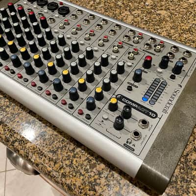 Soundcraft COMPACT 10 10-Channel Desktop Recording Analog Studio Mixer image 3