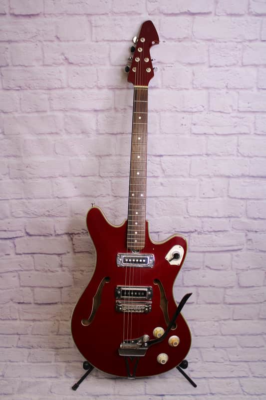 Vintage 1960's Teisco EP-10T Semi Hollow Electric 👀 image 1