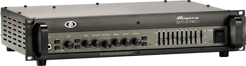 Ampeg SVT-3 PRO 450-Watt Rackmount Bass Amp Head | Reverb