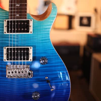 PRS SE Custom 24 Sapphire Fade 6743 image 4