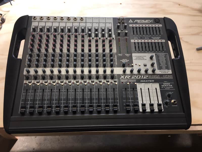 Peavey XR-2012 1200 Watt Powered Mixer! | Reverb Peavey XR-2012 1200 Watt Powered Mixer! | Reverb