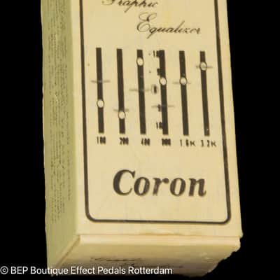 Coron Graphic Equalizer late 70's made in Japan image 12