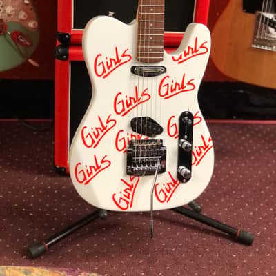 Kramer Baretta Special,  Motley Crue "Girls, Girls, Girls" Guitar White & Red image 1