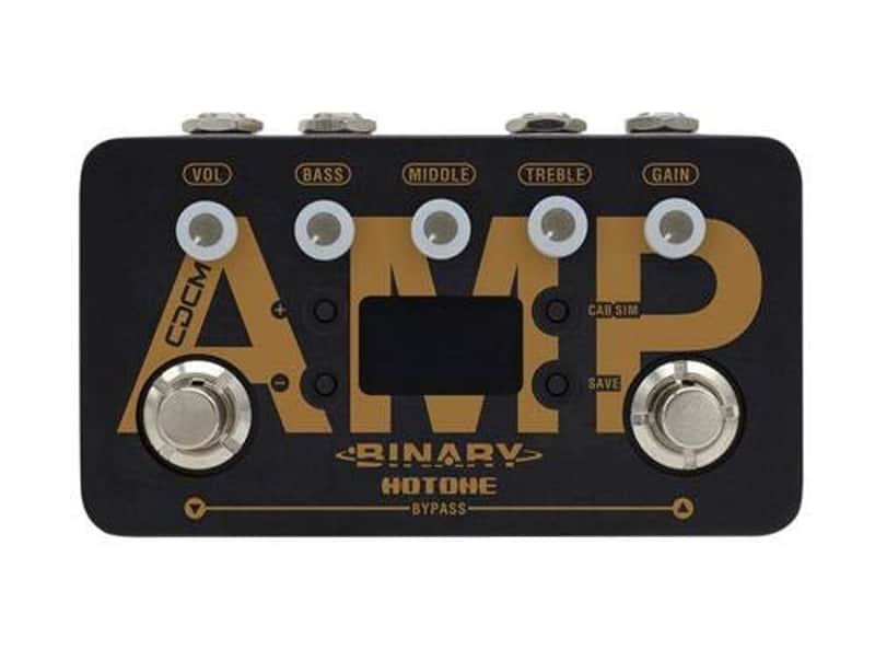 Hotone Binary Amp Simulator Guitar Effect Pedal image 1