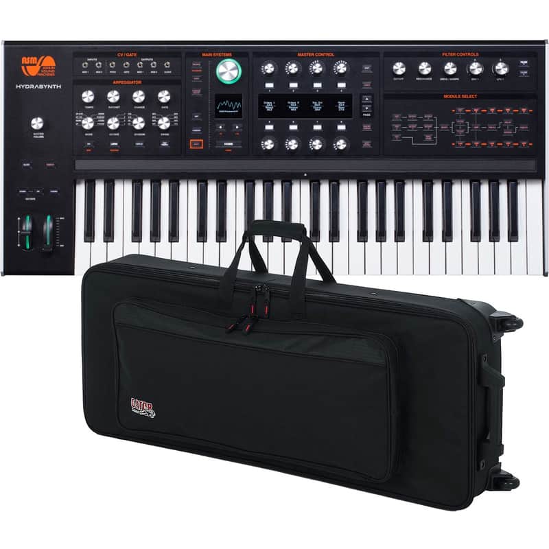 ASM Hydrasynth Keyboard Polyphonic Wavemorphing Synthesizer CARRY BAG KIT image 1